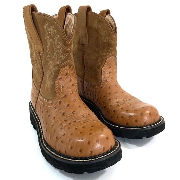 Ariat Shoes - Lariat Ostrich Fatbaby Sheila size 6.5
